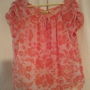 Princess Vera Wang Pink Blouse